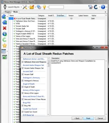 How to run Dual Sheath Redux Patch.jar and activate esp file..